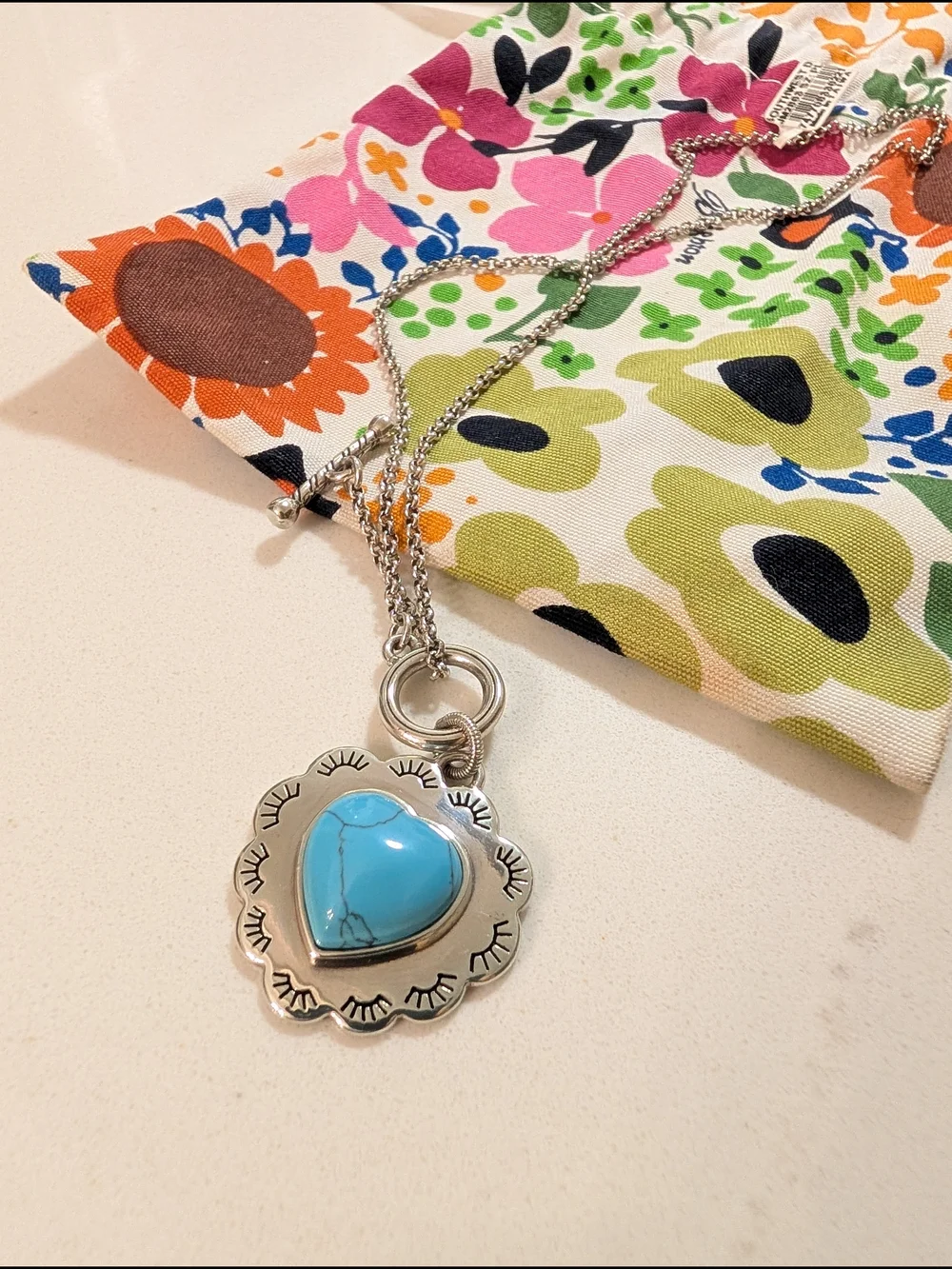 Brighton South West Heart Necklace